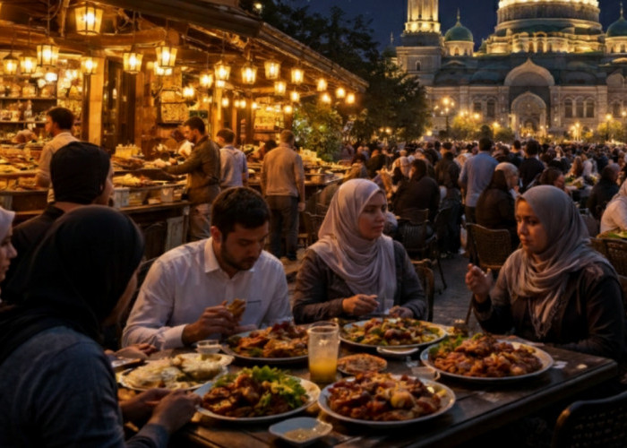 Jelajahi Kuliner Halal saat Buka Puasa Ramadhan di Moskow: Jejak Sejarah Islam, dan Kehidupan Muslim Rusia