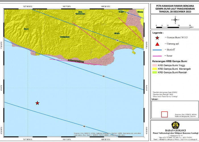 Analisa Gempa Pangandaran Menurut Badan Geologi, Ini Penyebab Tidak Terjadi Tsunami