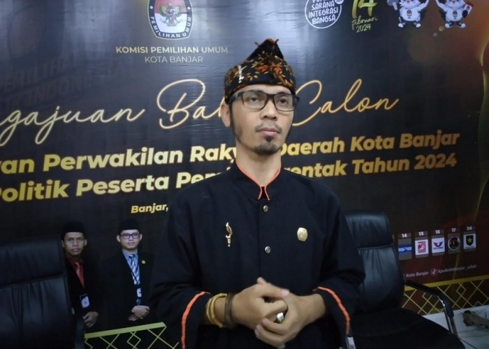 Soal Berkas Caleg Sulit Diawasi, Ketua KPU Kota Banjar: Kewenangan KPU RI