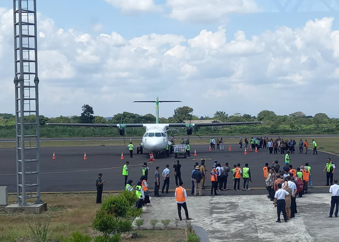 Hari ini Penerbangan Perdana Citilink dari Bandara Wiriadinata Tasikmalaya ke Jakarta