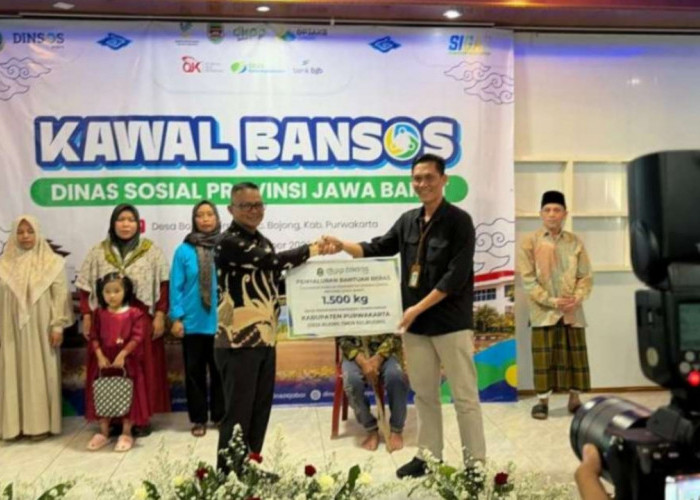 Pemprov Jabar Salurkan 1,5 Ton Beras dan 300 Bibit Unggas untuk Warga Purwakarta
