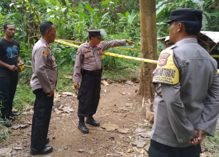 Pria Paruh Baya Ditemukan Meninggal di Gubuk Bawah Gunung Sangkur Kota Banjar, ini Kronologinya