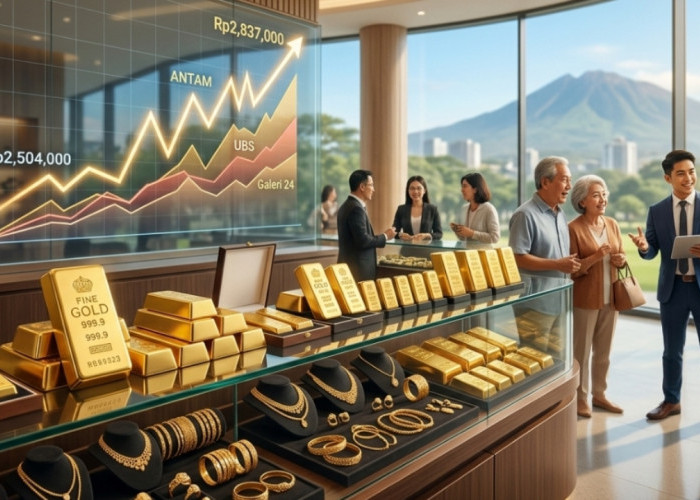 Emas Naik Tajam dalam 3 Bulan, Ini Data Lengkapnya!