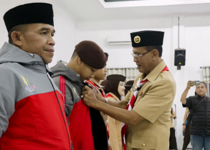 Kontingen Pramuka Ciamis Berangkat ke Jamnas XII, Bupati Titip Pesan soal Nama Baik Daerah