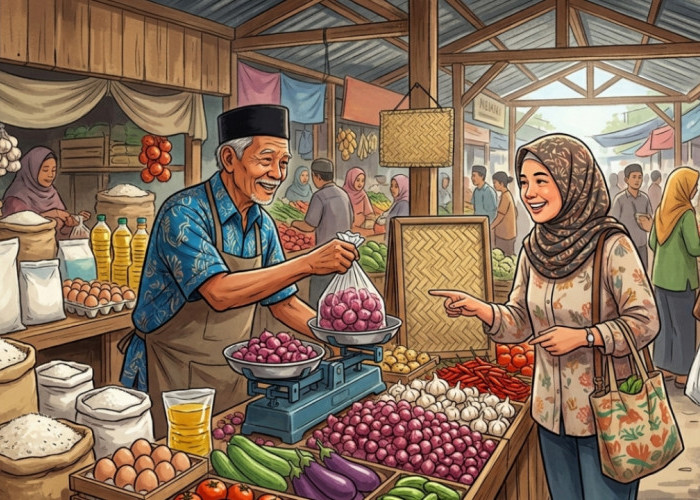 Jawa Barat Alami Deflasi 0,05 Persen pada Juli 2026, Harga Bahan Pokok Turun