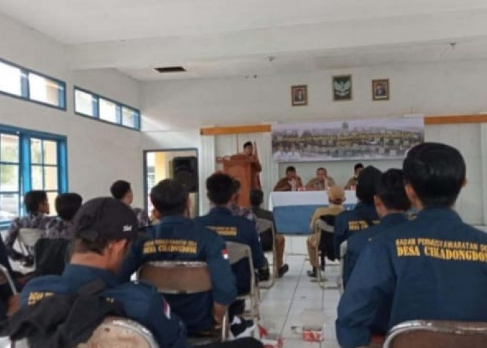 BPD Kecamatan Bojongasih Ikut Bimbingan Teknis Peningkatan SDM Dalam Penyusunan Produk Hukum Desa
