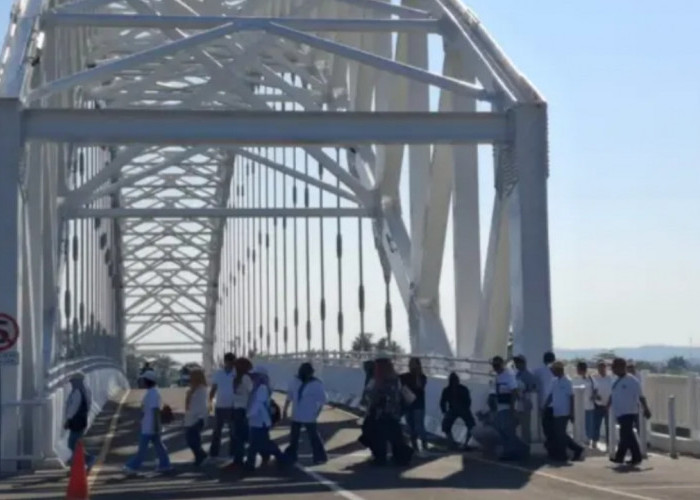 Jembatan Sodongkopo Pangandaran Kini Jadi Spot Wisata Baru