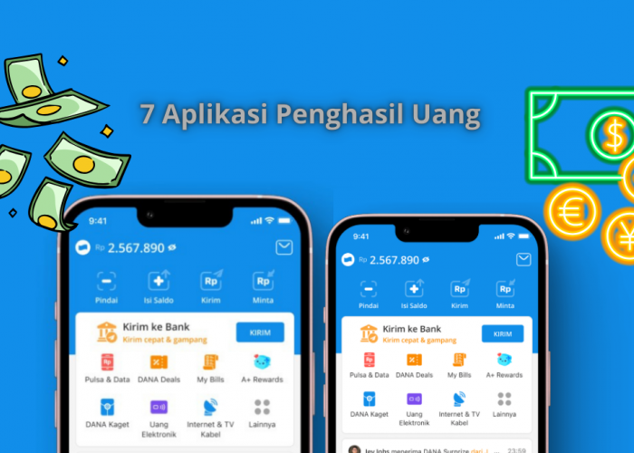 7 Aplikasi Penghasil Uang yang Sudah Terbukti Membayar dan Cara Menghasilkan Uang dari HP Tanpa Modal Terbaru 