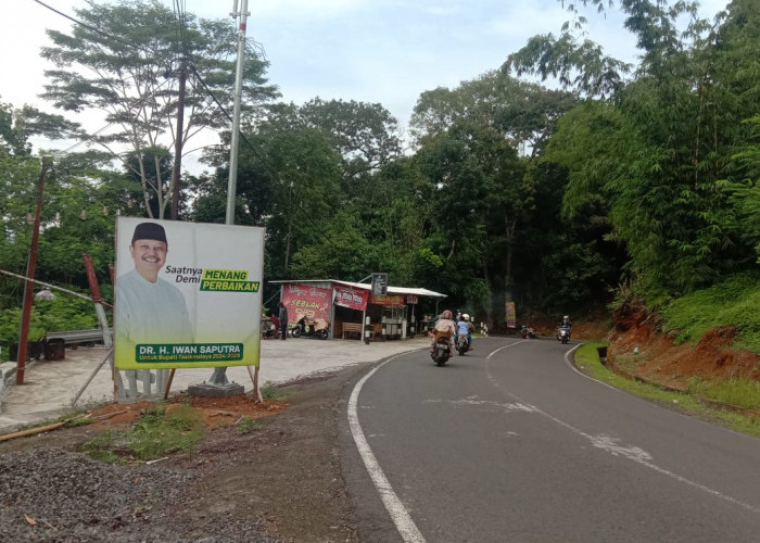 Baligo H Iwan Saputra Terpasang di Jalan Tasikmalaya Selatan, Warga Yakin Akan Maju Lagi di Pilkada Tasik