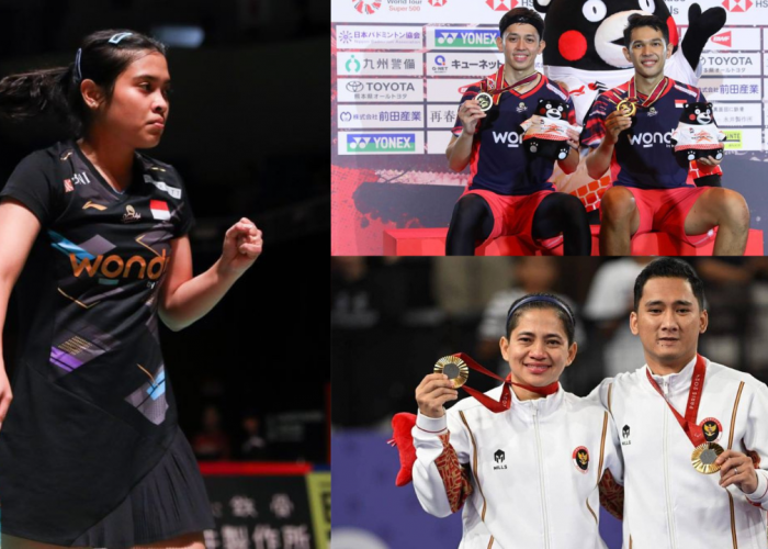 5 Wakil Bulu Tangkis Indonesia Masuk Nominasi Penghargaan Akhir Tahun BWF 2024