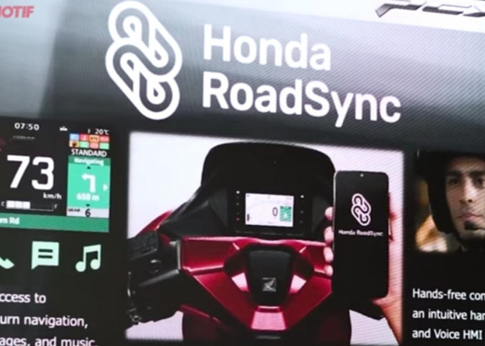 Intip! Kecanggihan Fitur RoadSync pada Honda PCX 160 2025, Serasa Punya Asisten AI