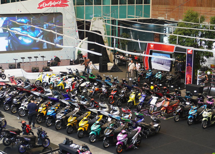 Honda Vario Jadi Basis Favorit Modifikasi, Honda Laki Code Meriahkan One Belpark Mall