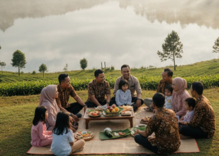 Tradisi Papajar ke Danau, Pilihan Keluarga Jawa Barat Menyambut Bulan Suci Ramadhan 