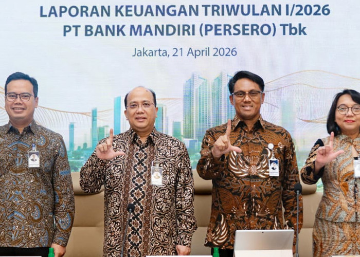 Tunjukkan Ketahanan Bisnis, Bank Mandiri Raup Laba Rp 15,4 Triliun di Kuartal I 2026