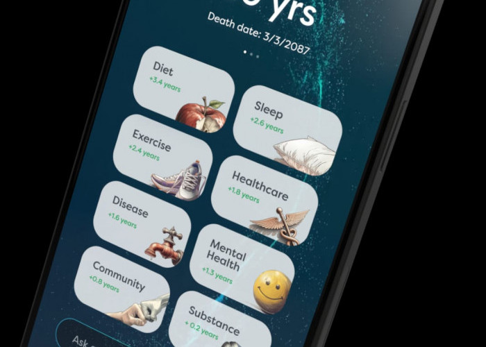 Death Clock Aplikasi Prediksi Tanggal Kematian Berbasis AI