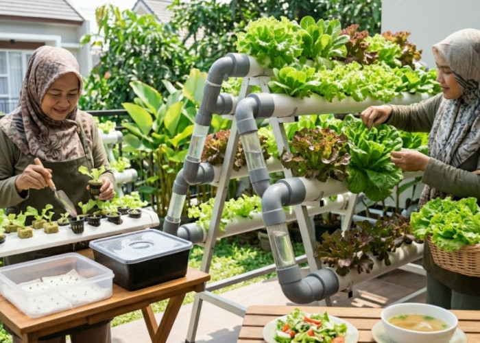 Panen Selada Hidroponik Bisa Berkali-kali, Kuncinya Ada di Cara Menyemai Benih yang Benar