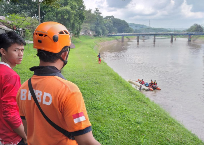 Tahun ini Sudah 5 Orang Tenggelam di Sungai Citanduy Kota Banjar, Tim Gabungan Masih Lakukan Opsar