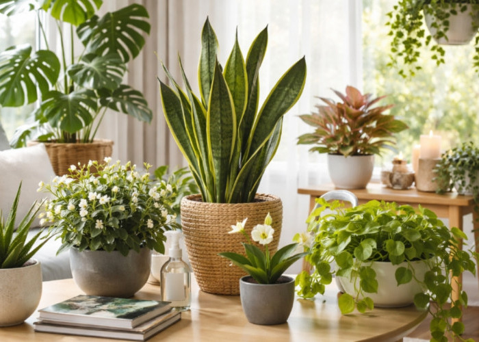 Dijamin Ampuh Menjernihkan Udara, Ini Deretan Tanaman Hias Indoor Yang Bisa Bikin Rumah Lebih Sehat