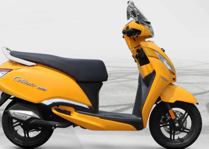 Makin Segar dan Elegan, TVS Callisto 125 Hadir dengan Dua Warna Baru
