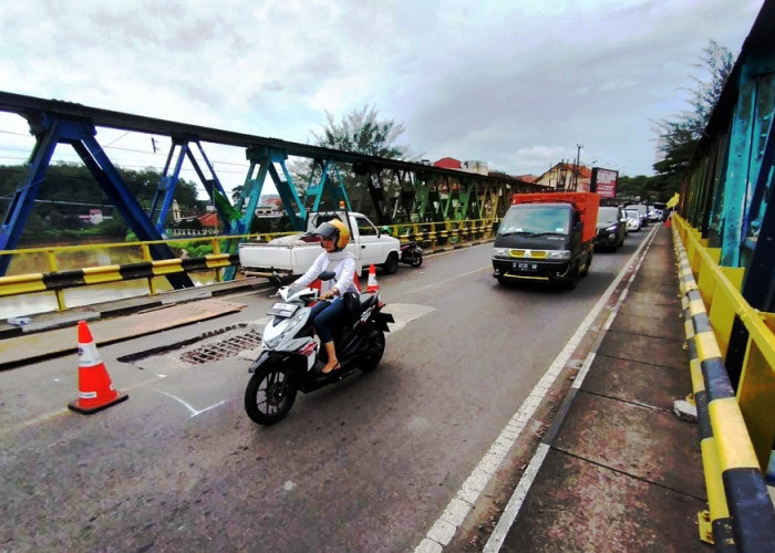 Jembatan Parungsari Kota Banjar Kembali Berlubang, Kapan Dilakukan Perbaikan?