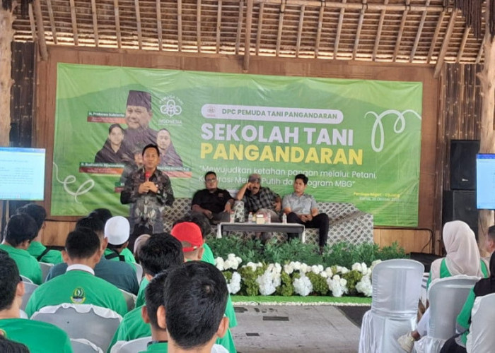 Pemuda Tani Pangandaran Dorong Petani Lokal Masok Dapur MBG untuk Perkuat Ekonomi Daerah