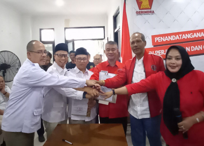 Deal! Gerindra dan PDI Perjuangan Bersama di Pilkada 2024 Kota Tasikmalaya, Koalisi Besar Bertambah