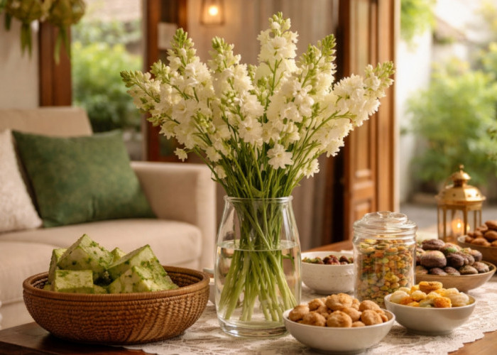 Tanaman Bunga Sedap Malam Jadi Primadona Dekorasi Lebaran, Ini Makna dan Fakta Menariknya