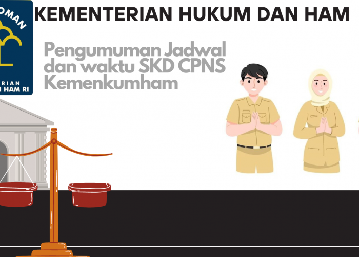 Mulai Hari ini ! Pengumuman Jadwal Tes SKD CPNS Kemenkumham 2024