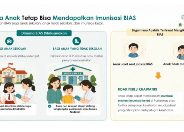 BIAS 2026 Dimulai Agustus, Kemenkes Kejar Imunisasi Anak Sekolah dan Booster Pencegah Penyakit