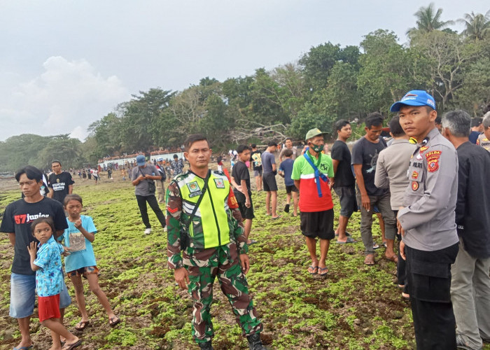 Seorang Bocah Hilang Terseret Arus Pantai Muaragatah Kabupaten Pangandaran