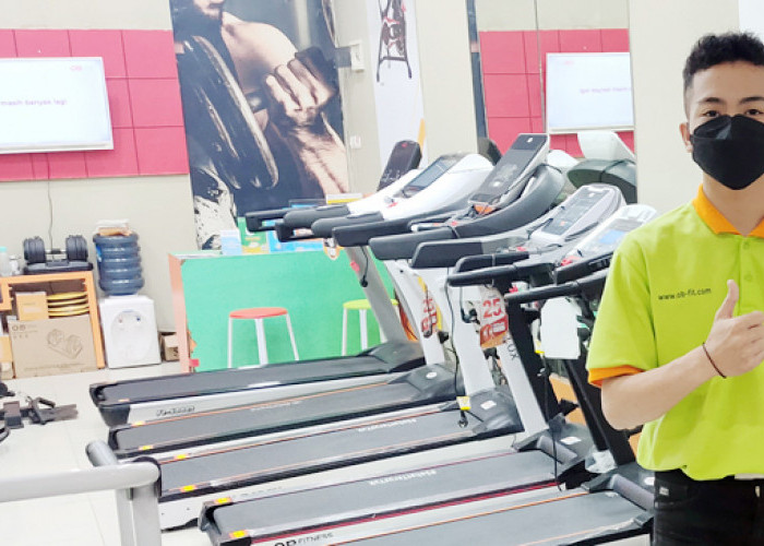 Treadmill Canggih di OB Fitness Punya Fitur Suara Alam