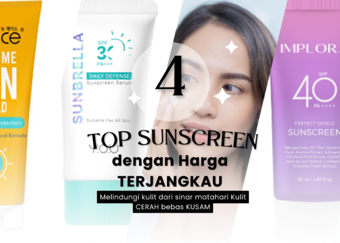 Rekomendasi Sunscreen dengan Harga Terjangkau Cocok untuk Pelajar 
