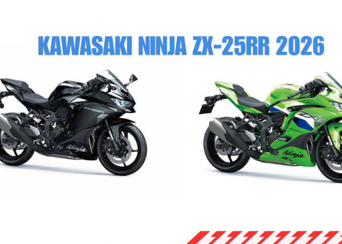 Kawasaki Ninja ZX-25RR 2026: Harga Rp132 Juta OTR, Performa 4 Silinder Tak Tertandingi