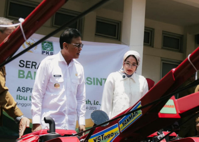 37 Alsintan Disalurkan ke Petani Ciamis, Pompa Air Jadi Andalan Hadapi Kemarau