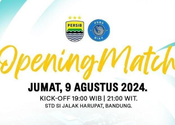 MALAM Ini Persib vs PSBS Biak Membuka Liga 1 2024-2025, Simak Jadwal Kick Off dan Link Live Streamingnya