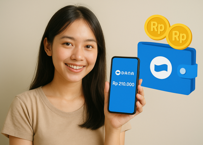 Saldo DANA Gratis Rp210.000 dari Aplikasi Penghasil Uang