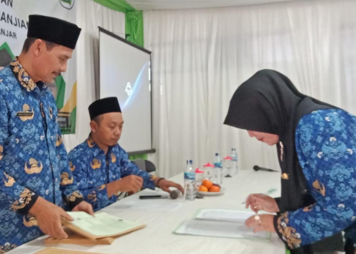 Alhamdulillah Setelah Belasan Tahun Jadi Honorer 49 PPPK Kemenag Kota Banjar Dilantik Menteri Agama