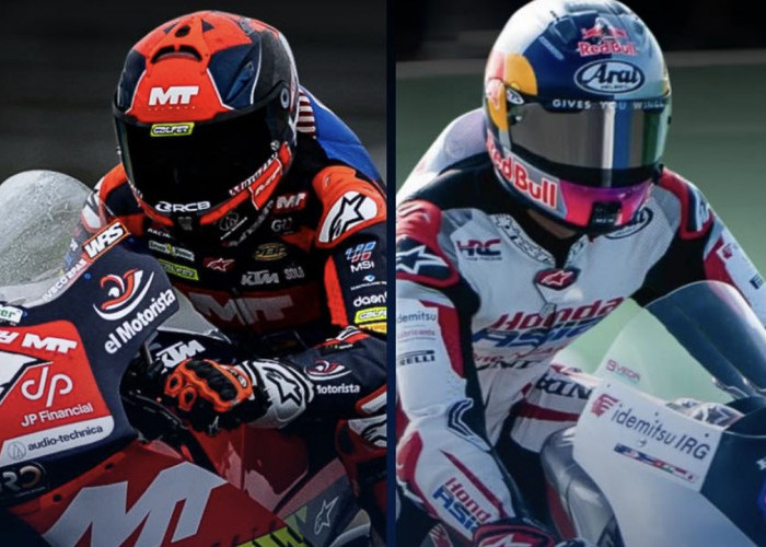 Duel Panas Pembalap Indonesia-Malaysia di Moto3 Spanyol: Veda Ega Pratama vs Hakim Danish