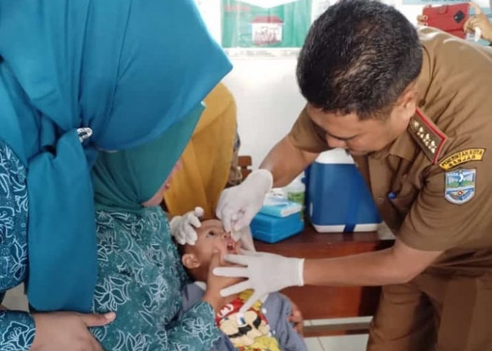 Cegah Kasus Polio, Pemkot Banjar Targetkan Lebih dari 12 Ribu Balita Imunisasi Polio