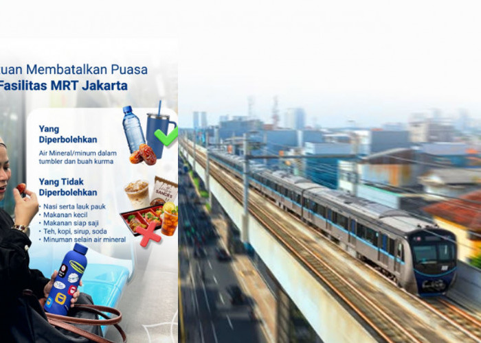 Aturan Baru Buka Puasa di MRT: Ini Jenis Makanan, Minuman dan Waktu yang Dilarang