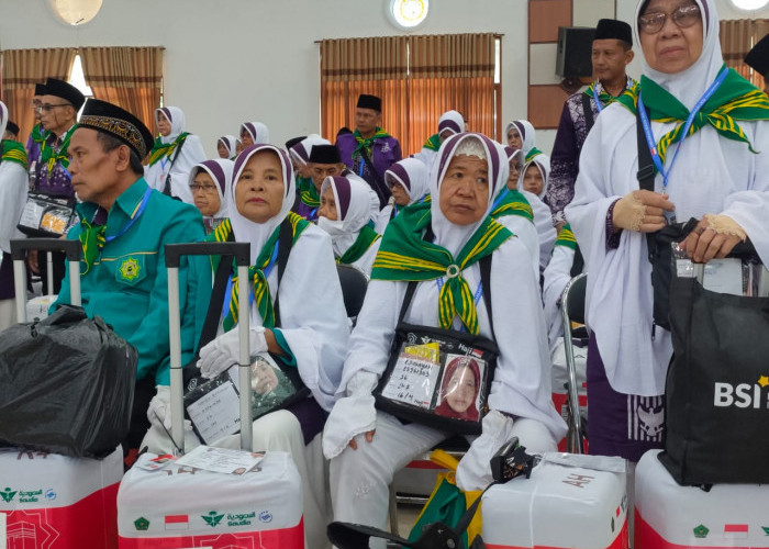 Alhamdulillah, 1.151 Jemaah Haji Kabupaten Ciamis Berangkat ke Tanah Suci