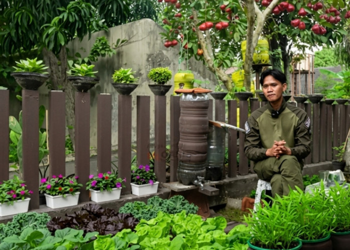 Mahasiswa Ini Ubah Kontrakan Jadi Sumber Pangan: Hemat Biaya Hingga 70 Persen dengan Sistem Terpadu