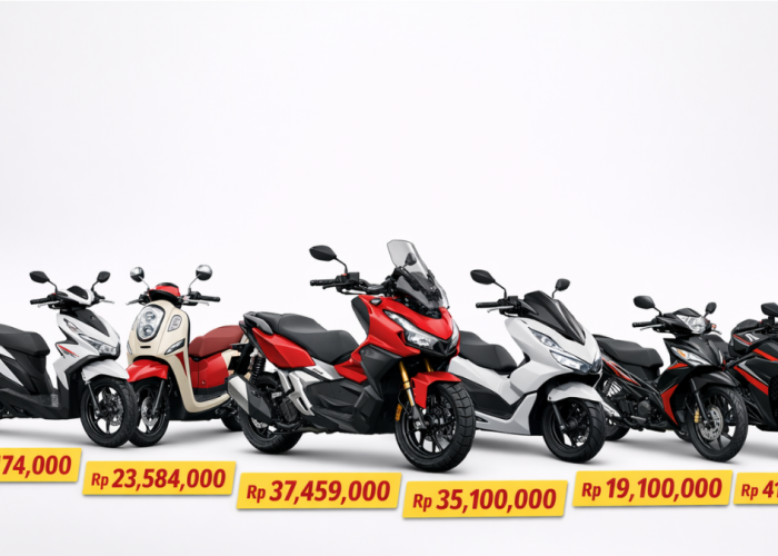 Update Harga Motor Honda Februari 2026 Terbaru Lengkap, Dari Motor Matic Sampai Skuter Premium