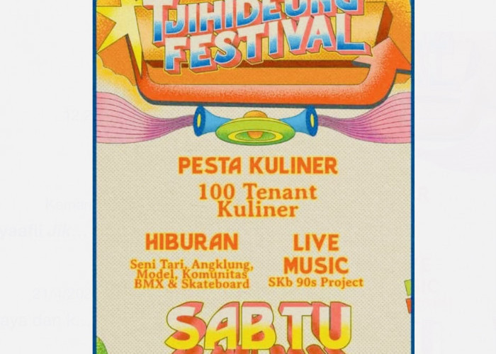 Wow Mantap 100 Kuliner Tasik Bakal Ramaikan Tjihideung Festival, Siap-Siap Kulineran Nih