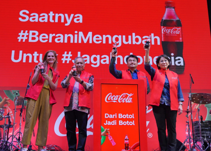 Coca-Cola Luncurkan Botol 100 Persen rPET di Indonesia