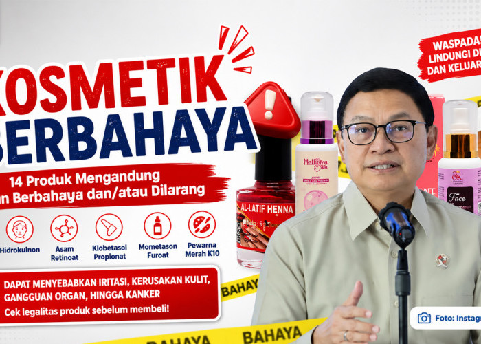 Daftar 14 Kosmetik Berbahaya Diumumkan BPOM, Waspadai Produk Mengandung Merkuri hingga Asam Retinoat