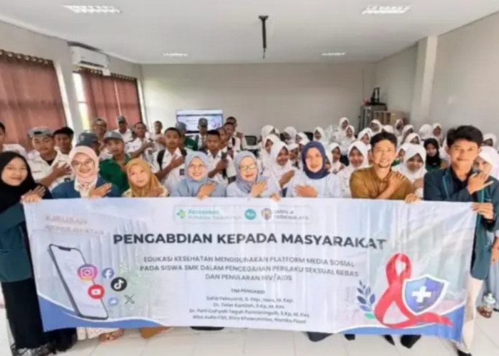 Tim Dosen Poltekkes Tasikmalaya Gandeng SMKN 4, Edukasi Pencegahan HIV/AIDS Kini Manfaatkan Media Sosial