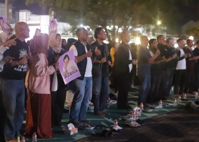 Ribuan Warga Ciamis Padati Alun-Alun Dukung Alexa di D'Academy 8, Kisah Perjuangannya Jadi Sorotan