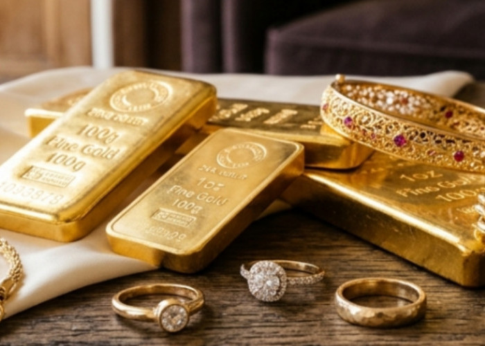 Harga Emas Turun Lagi Hari Ini 7 April 2026, Cek Rincian Lengkap Antam, UBS, dan Perhiasan