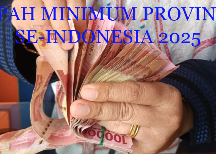 Daftar Upah Minimum Provinsi 2025 se-Indonesia, Daerah Ini Terendah dan Tertinggi